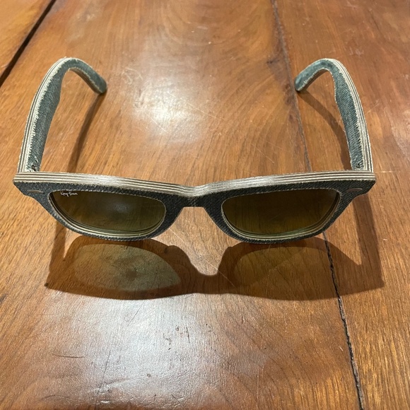 Ray Ban Denim Wayfarer Sunglasses - Picture 2 of 7
